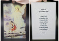 Guardian Angel Vintage Acrylic Holy Card