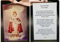 Infant Jesus of Prague Vintage Acrylic Holy Card
